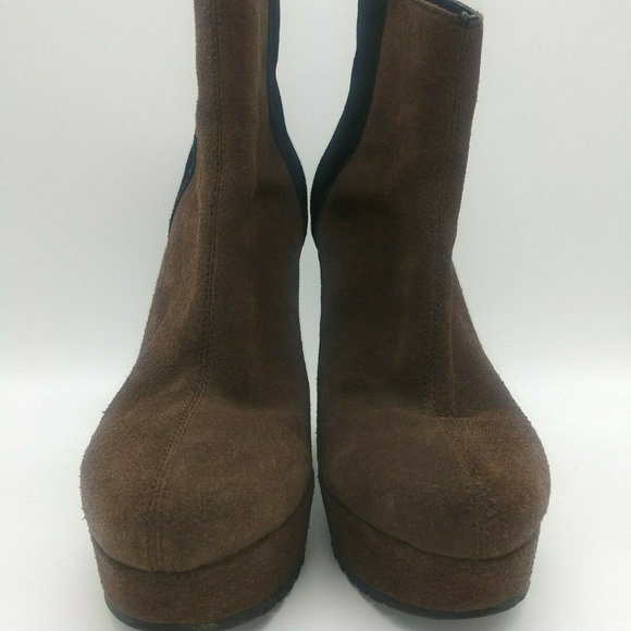 Anthropologie Kelsi Dagger Wedge Ankle Boot 8.5 M - Picture 3 of 8